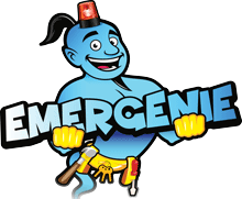 EmerGenie – Emergency callout service providers at your fingertips. Logo
